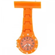Montre Infirmière KRAZY NURSE bracelet Plastique Orange