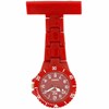 Montre Infirmière KRAZY NURSE bracelet Plastique Rouge - vue V1