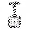 Montre Infirmière KRAZY NURSE bracelet Silicone Noir - vue V1