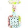 Montre Infirmière KRAZY NURSE bracelet Silicone Blanc - vue V1