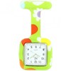 Montre Infirmière KRAZY NURSE bracelet Silicone Blanc - vue V1
