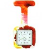 Montre Infirmière KRAZY NURSE bracelet Silicone Rouge - vue V1
