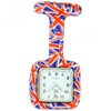 Montre Infirmière KRAZY NURSE bracelet Silicone Rouge - vue V1