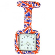 Montre Infirmière KRAZY NURSE bracelet Silicone Rouge
