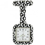 Montre Infirmière KRAZY NURSE bracelet Silicone Noir
