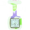 Montre Infirmière KRAZY NURSE bracelet Silicone Blanc - vue V1