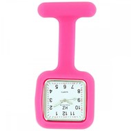 Montre Infirmière KRAZY NURSE bracelet Silicone Rose