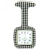 Montre Infirmière KRAZY NURSE bracelet Silicone Noir - vue V1