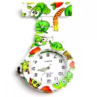 Montre Infirmière KRAZY NURSE bracelet Plastique Blanc
