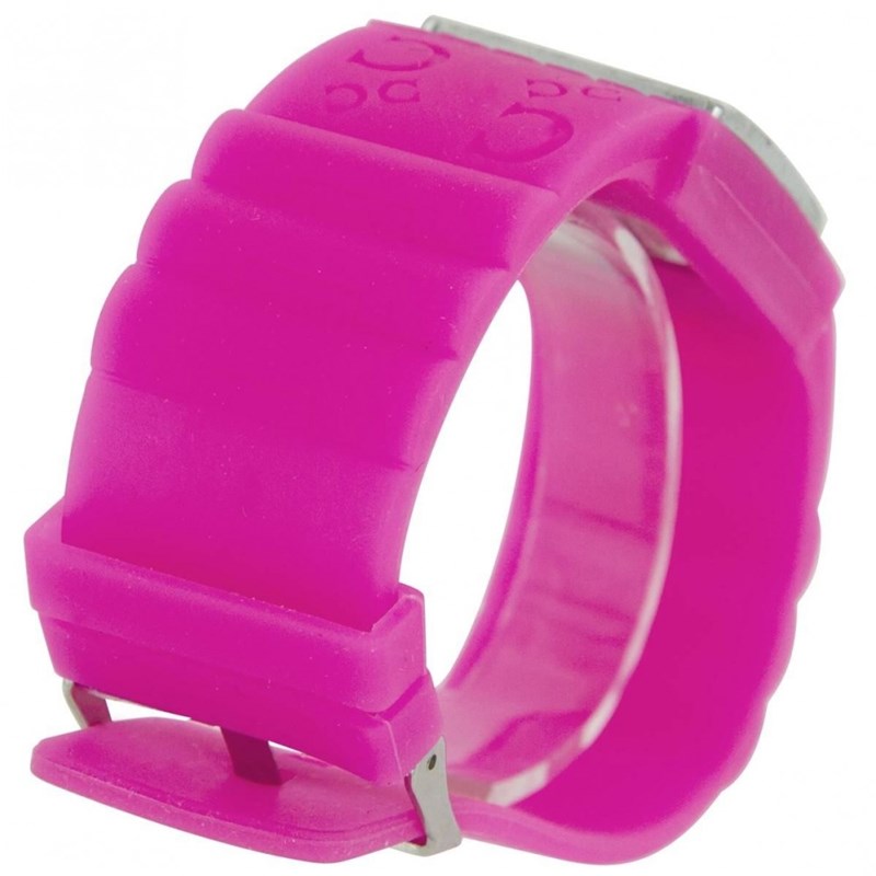 Montre Femme BELLOS bracelet Silicone Rose - vue 2