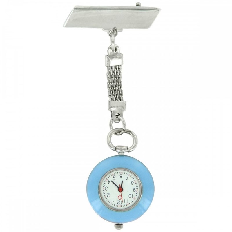 Montre Infirmière KRAZY NURSE bracelet Acier Bleu