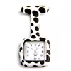 Montre Infirmière KRAZY NURSE bracelet Silicone Noir - vue V1