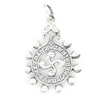 Pendentif chapelet basque Zatozte Eskual