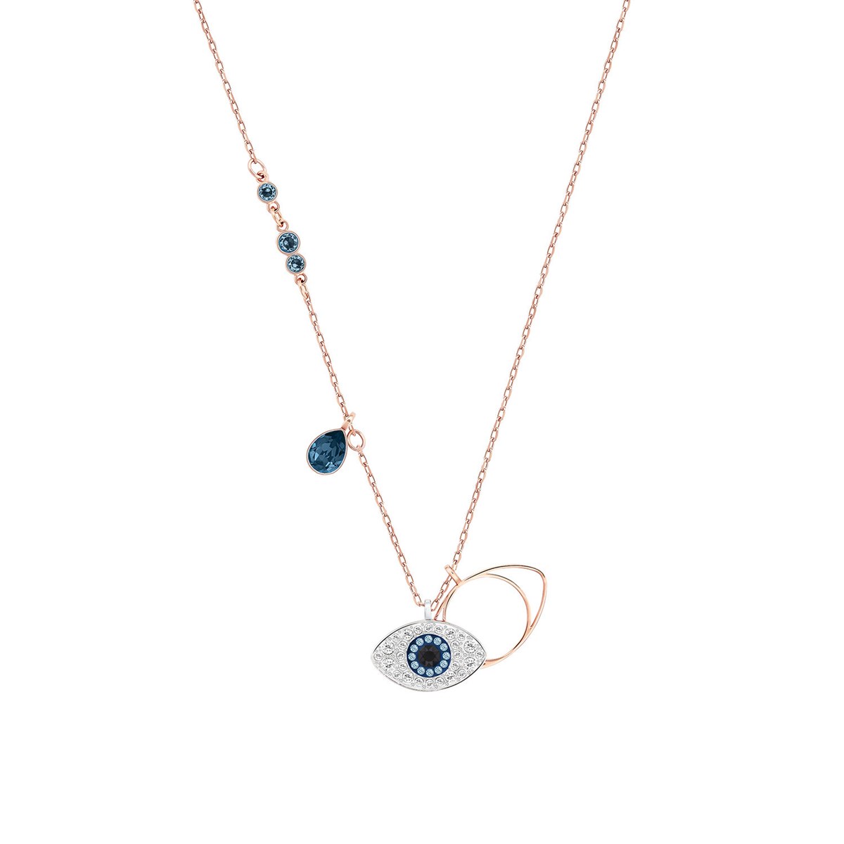 Pendentif Swarovski Duo Evil Eye