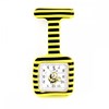 Montre Infirmière KRAZY NURSE bracelet Silicone Noir - vue V2