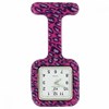 Montre Infirmière KRAZY NURSE bracelet Silicone Rose - vue V1