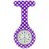 Montre Infirmière KRAZY NURSE Silicone Violet - vue V1