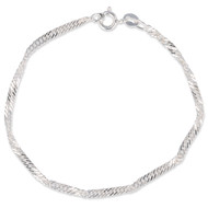 Chaîne argent singapour 45cm