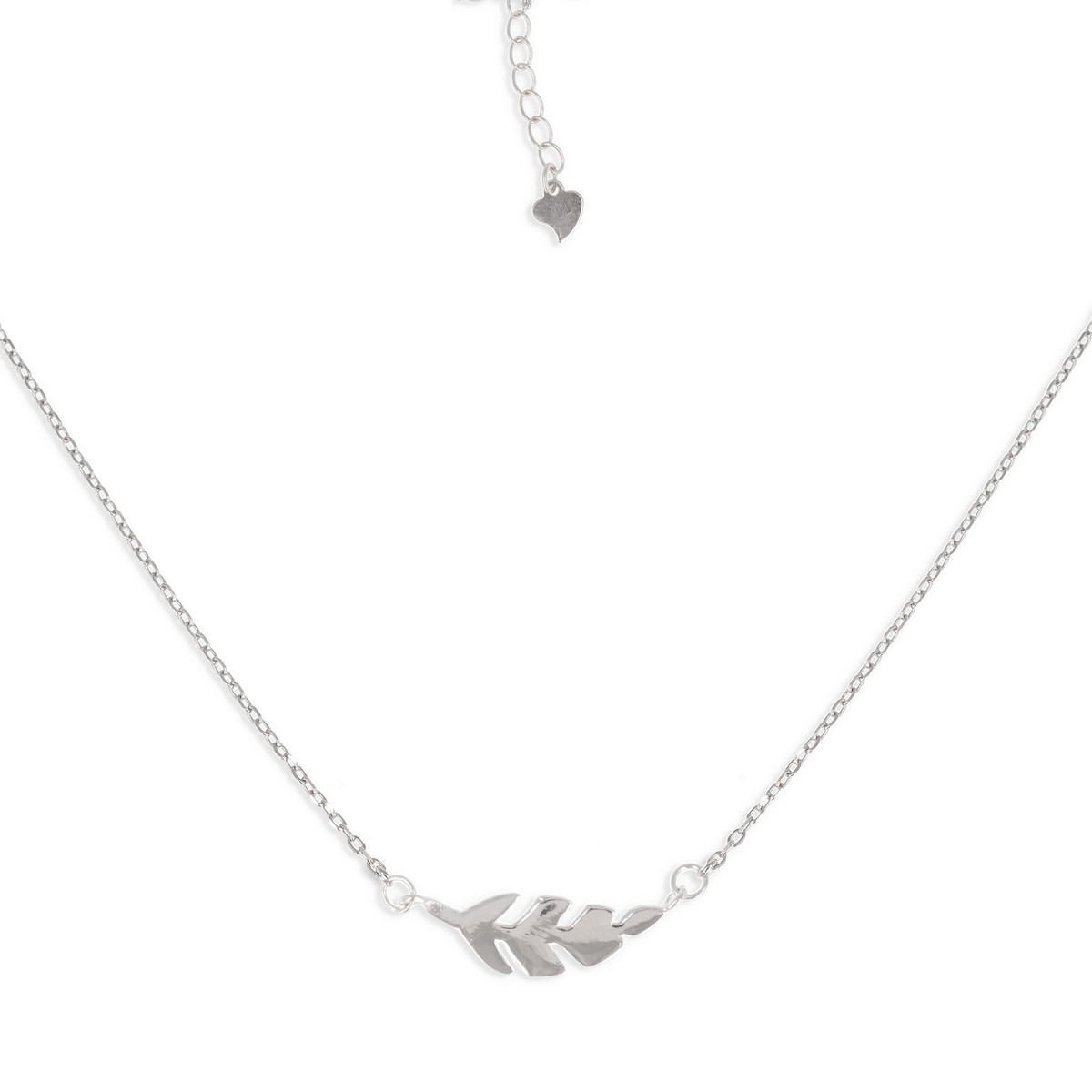 collier argent plume collier argent plume
