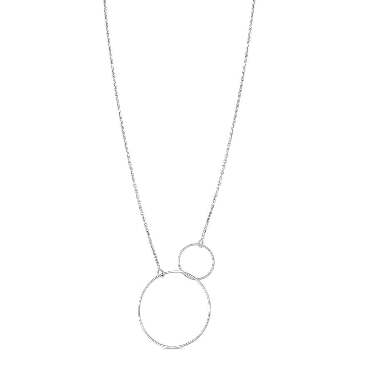 collier argent 2 cercles collier argent 2 cercles