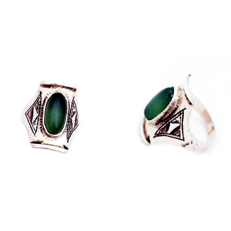 Bague touareg chevalière - vue V1