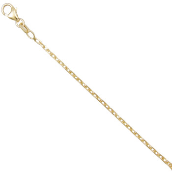 Chaine Forçat Diamantée Necklace - Yellow Gold - Woman or Child