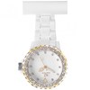 Montre Infirmière KRAZY NURSE bracelet Plastique Blanc - vue V1
