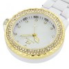 Montre Infirmière KRAZY NURSE bracelet Plastique Blanc - vue V2