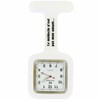 Montre Infirmière KRAZY NURSE bracelet Silicone Blanc - vue V2