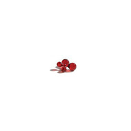 Boutons de manchette, Red twist spherical