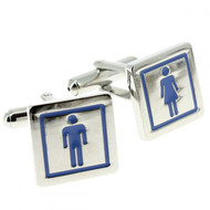 Boutons de manchette, WC Homme Femme