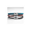 Bracelet, Kennett maille bleu et noir - vue V2