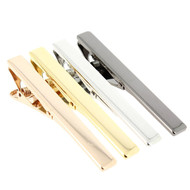 Pince à cravate . Acier Uni