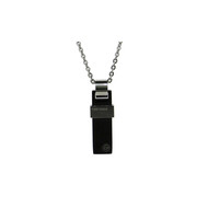 Collier Homme Time Force Acier Noir