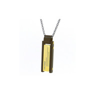 Collier Homme Time Force Acier Doré