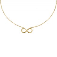 Collier Infini Plaqué Or