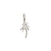 Charms Bracelet Argent 925 Palmier Tropical - vue V1
