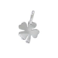 Pendentif Argent 925 Rhodié Mini Trèfle