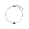 Bracelet Birth Stone  - Argenté et Bleu - vue V1