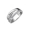 Bague Kris - Argenté et Cristal - vue V1