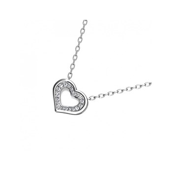 Collier Zeal - Argenté et Cristal