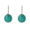 Boucles d'Oreilles Argent Billes d'Amazonite - vue V2