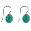 Boucles d'Oreilles Argent Billes d'Amazonite - vue V3