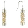 Boucles d'Oreilles Argent Torsade de Perles de Culture - Classics - vue V1