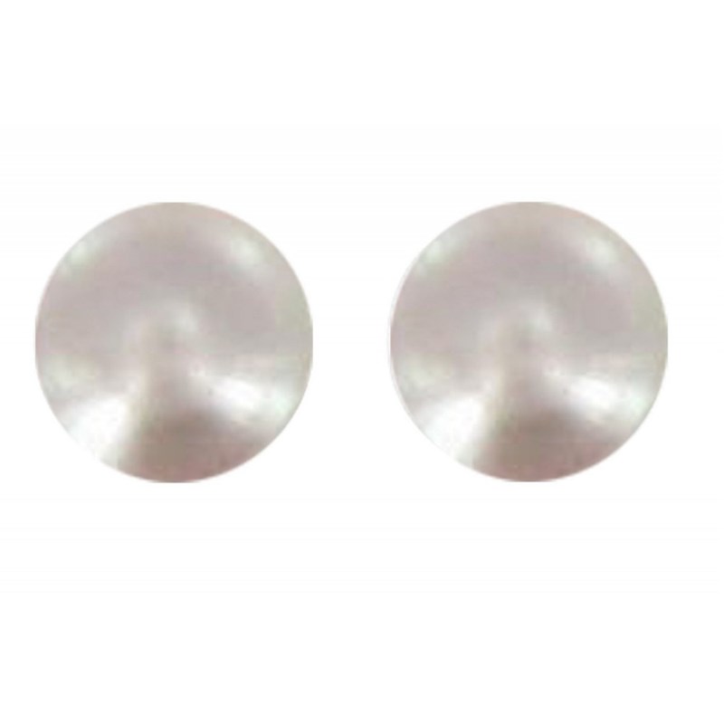 Boucles d'Oreilles Clou Argent et Perles de Culture 6.5-7 mm - Classics - vue 2