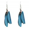 Boucles d'Oreilles Flamme en Tagua - Classics - vue V2