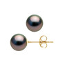 Boucles d'Oreilles - Or Jaune - Perles de Culture de Tahiti - vue V1