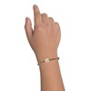 Bracelet Enfant La Perle Blanche des Petites Poulettes - Classics - Bleu Jean - vue V2