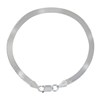Bracelet Argent 925 Mailles Serpent Plates - vue V1