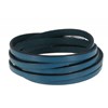 Bracelet Cuir et Fermoir Acier Inoxydable - Colors - Turquoise - vue V2